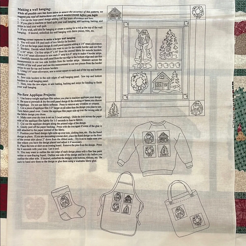Northwoods Noel Holiday Quilt Panel